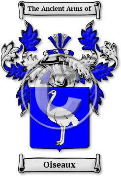 Oiseaux Family Crest Download (jpg) Legacy Series - 150 DPI