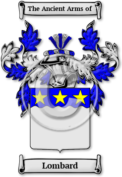 Lombard Family Crest Download (JPG) Legacy Series - 600 DPI