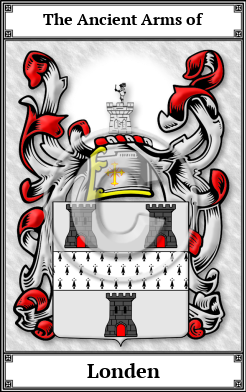 Londen Family Crest Download (JPG)  Book Plated - 150 DPI