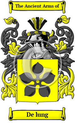 De lung Family Crest/Coat of Arms