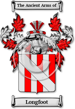 Longfoot Family Crest Download (JPG) Legacy Series - 600 DPI