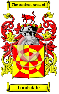 Londsdale Family Crest Download (JPG) Heritage Series - 600 DPI