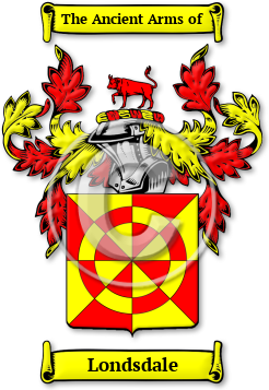 Londsdale Family Crest Download (jpg) Legacy Series - 150 DPI