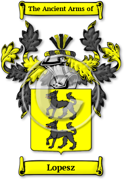 Lopesz Family Crest Download (jpg) Legacy Series - 150 DPI