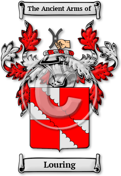 Louring Family Crest Download (jpg) Legacy Series - 150 DPI