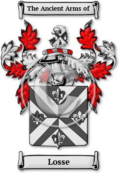 Losse Family Crest Download (jpg) Legacy Series - 150 DPI