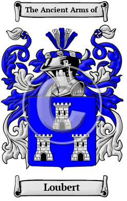 Loubert Family Crest/Coat of Arms