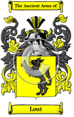 Lout Family Crest/Coat of Arms