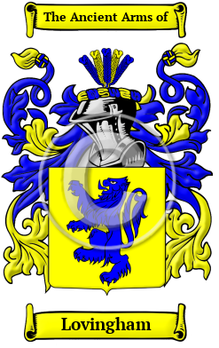 Lovingham Family Crest/Coat of Arms