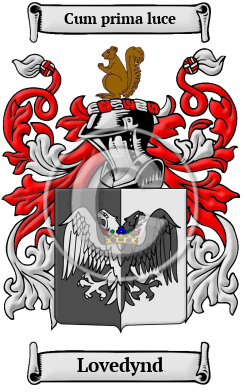 Lovedynd Family Crest/Coat of Arms