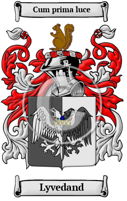 Lyvedand Family Crest/Coat of Arms