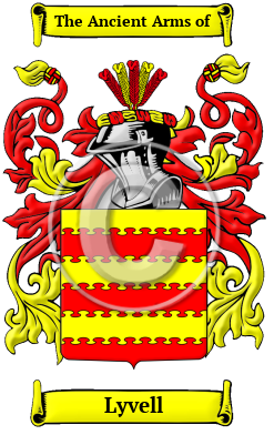 Lyvell Family Crest/Coat of Arms