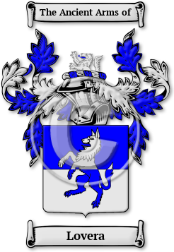 Lovera Family Crest Download (jpg) Legacy Series - 150 DPI