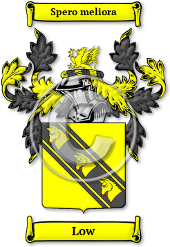Low Family Crest Download (jpg) Legacy Series - 150 DPI