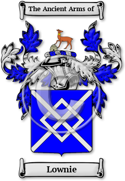 Lownie Family Crest Download (jpg) Legacy Series - 150 DPI