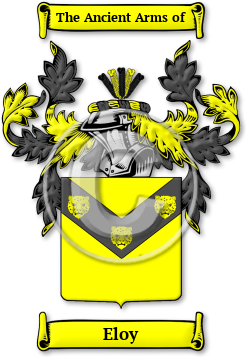 Eloy Family Crest Download (jpg) Legacy Series - 150 DPI