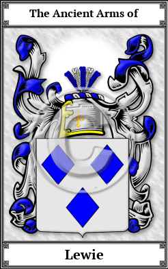Lewie Family Crest Download (JPG) Book Plated - 600 DPI