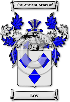 Loy Family Crest Download (JPG) Legacy Series - 600 DPI