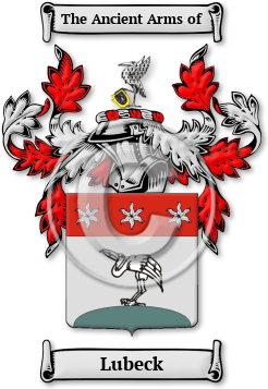 Lubeck Family Crest Download (JPG) Legacy Series - 600 DPI