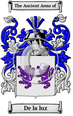 De la luz Family Crest/Coat of Arms
