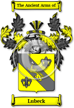 Lubeck Family Crest Download (jpg) Legacy Series - 150 DPI
