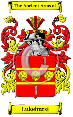 Lukehurst Family Crest/Coat of Arms