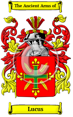 Lucus Family Crest/Coat of Arms