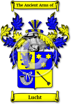 Lucht Family Crest Download (jpg) Legacy Series - 150 DPI