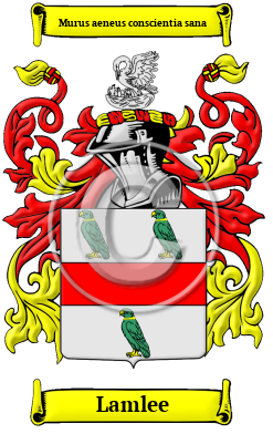 Lamlee Family Crest/Coat of Arms