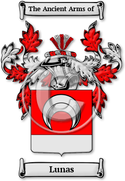 Lunas Family Crest Download (jpg) Legacy Series - 150 DPI