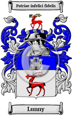 Lunny Family Crest/Coat of Arms