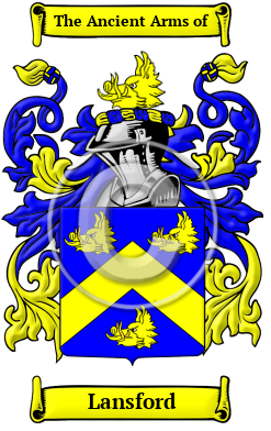 Lansford Family Crest/Coat of Arms