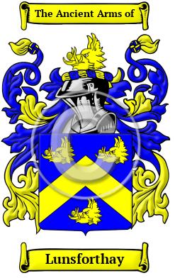 Lunsforthay Family Crest/Coat of Arms