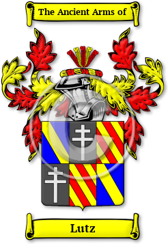 Lutz Family Crest Download (JPG) Legacy Series - 600 DPI