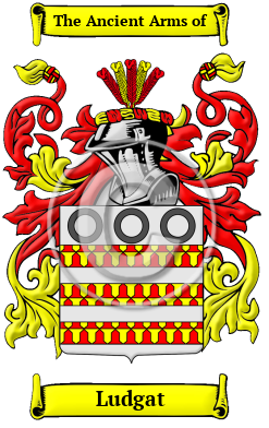 Ludgat Family Crest/Coat of Arms