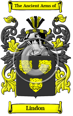 Lindon Family Crest/Coat of Arms