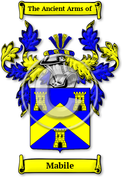 Mabile Family Crest Download (jpg) Legacy Series - 150 DPI