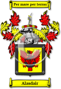 Alasdair Family Crest Download (jpg) Legacy Series - 150 DPI