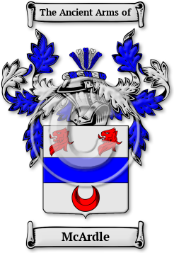 McArdle Family Crest Download (jpg) Legacy Series - 150 DPI