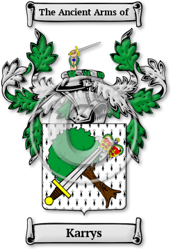 Karrys Family Crest Download (jpg) Legacy Series - 150 DPI