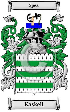 Kaskell Family Crest/Coat of Arms