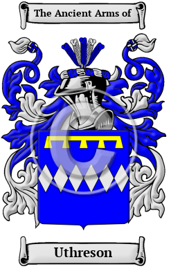 Uthreson Family Crest/Coat of Arms