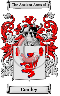 Comley Family Crest/Coat of Arms
