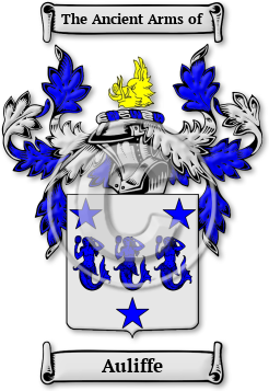Auliffe Family Crest Download (jpg) Legacy Series - 150 DPI