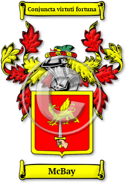 McBay Family Crest Download (jpg) Legacy Series - 150 DPI