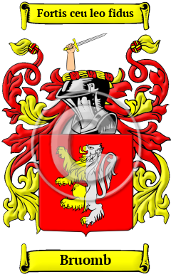 Bruomb Family Crest/Coat of Arms