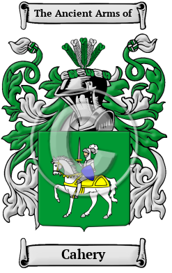 Cahery Family Crest/Coat of Arms