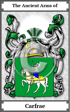 Carfrae Family Crest Download (JPG)  Book Plated - 150 DPI