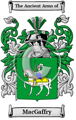 MacGaffry Family Crest/Coat of Arms