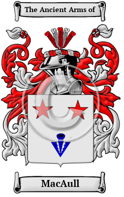 MacAull Family Crest/Coat of Arms